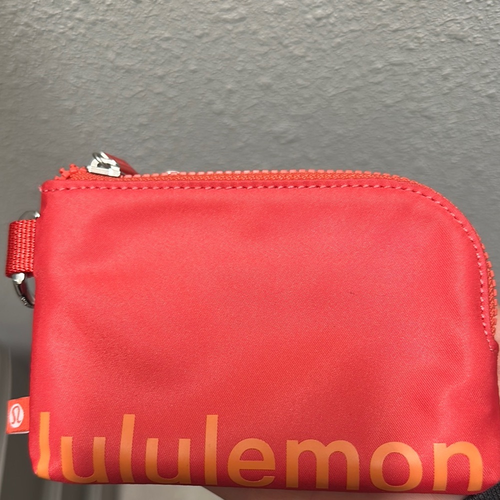 lululemon athletica Red Pouch